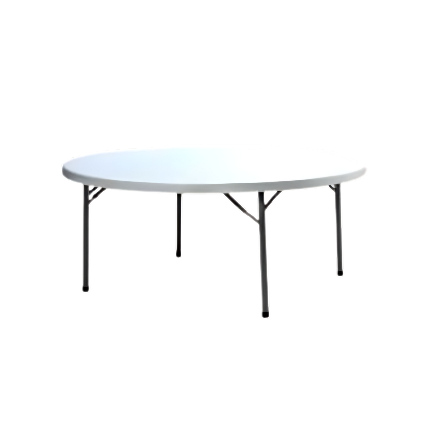 Large Round Folding Table