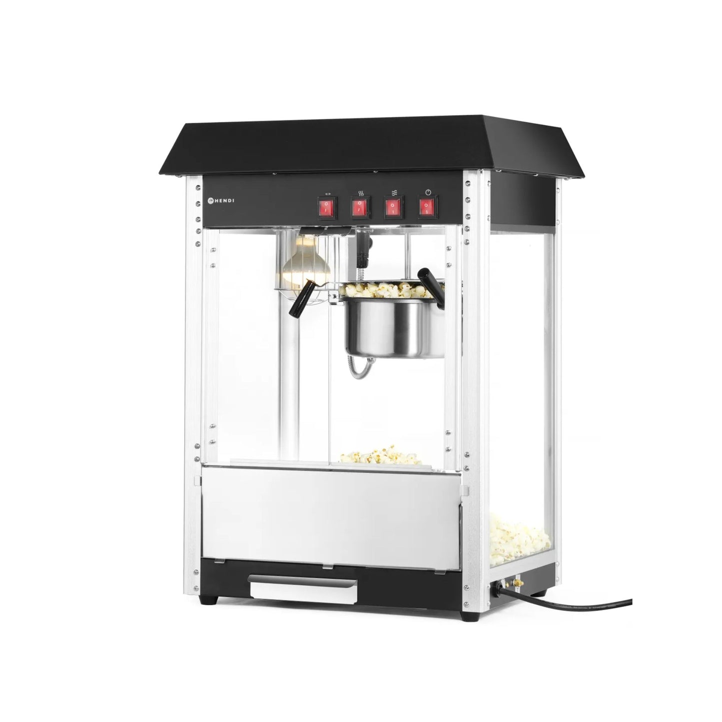 Máquina de Pipocas Preta