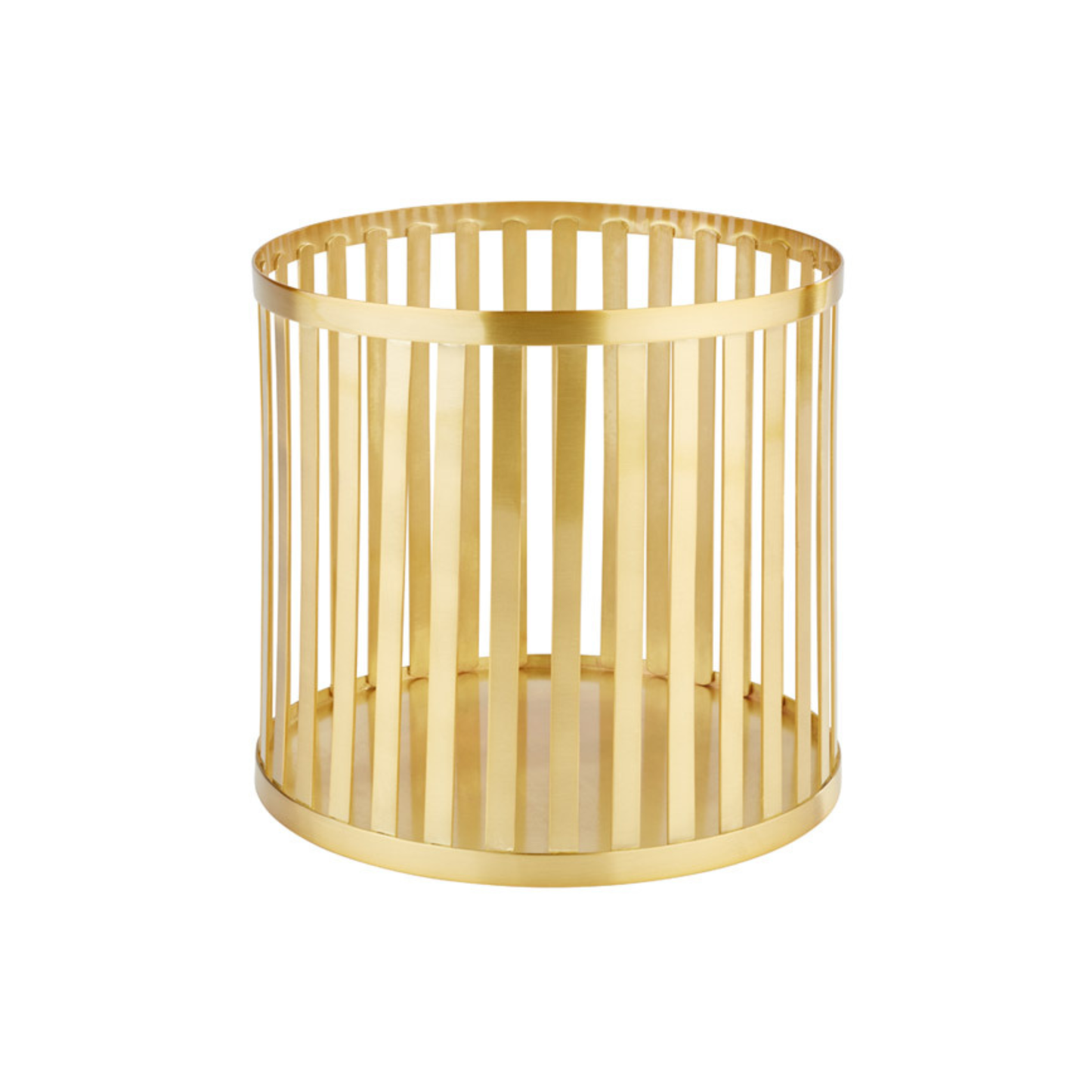 Cesto/Suporte Alto Dourado