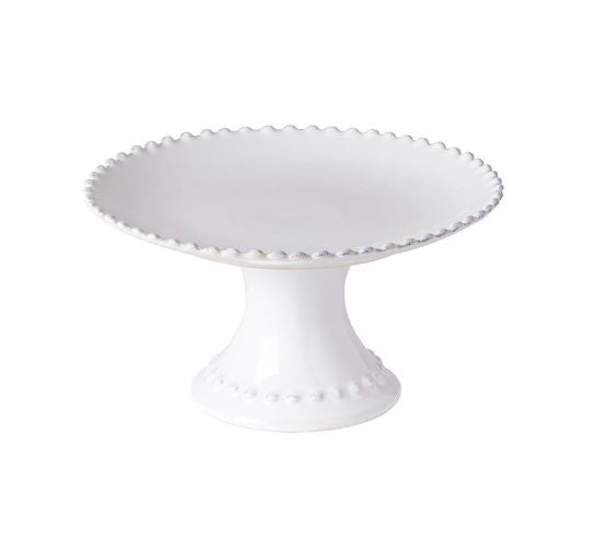 Cake Stand with Foot 22cm Pearl