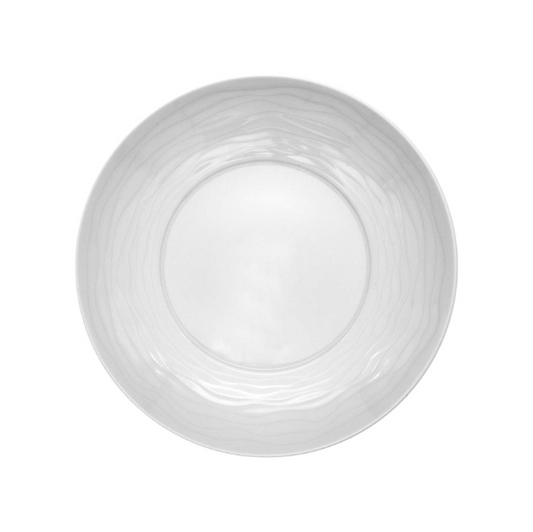 Prato Fundo 29cm Onda Branco