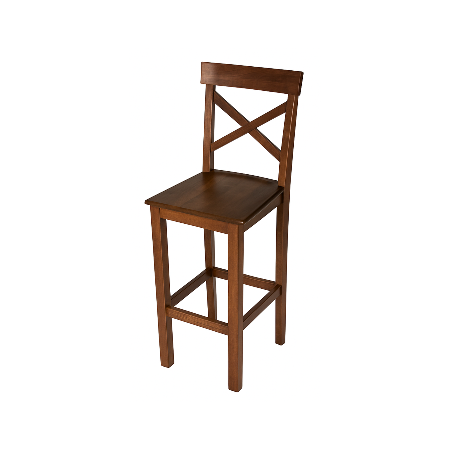 High Wooden Chair