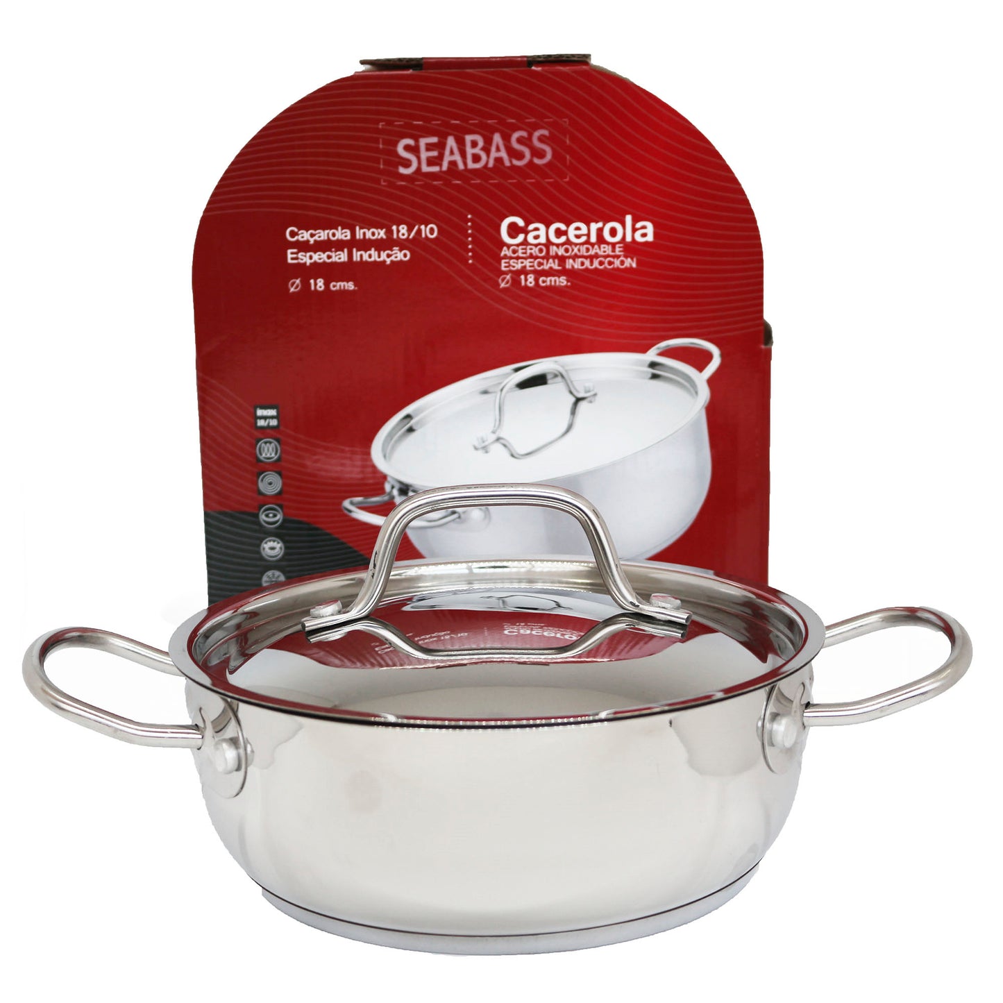 Caçarola com Tampa Tasty 40cm