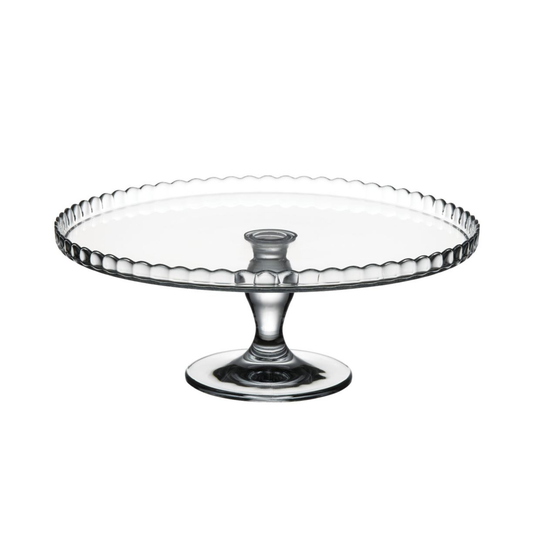 Prato de Bolo com Pé Vidro